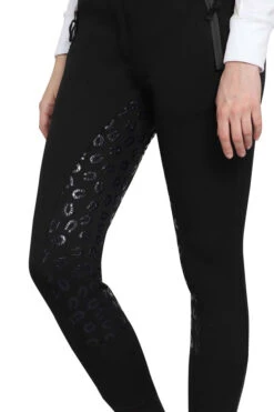TUFFRIDER LADIES MACY WINTER BREECHES -Apparel and Gear Shop 100187 798 16 black gen model detail 5