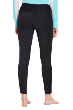 TuffRider Ladies Ventilated Schooling Tights -Apparel and Gear Shop 100426 533 16 black black gen model back 1 3ca789b3 c419 4008 bf11 29dd90ac80b3