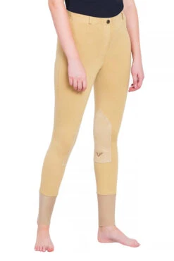 TuffRider Ladies Starter Lowrise Pull-On Knee Patch Breeches 26 TuffRider Ladies Starter Lowrise Pull-On Knee Patch Breeches -Apparel and Gear Shop 100566 479 17 light tan gen model angle 1 305e11a9 b3b3 4fa5 bcfc a6fe0e140e79