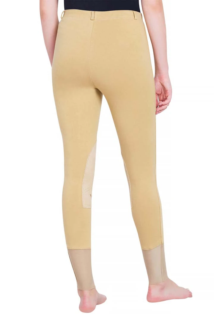 TuffRider Ladies Starter Lowrise Pull-On Knee Patch Breeches 10 TuffRider Ladies Starter Lowrise Pull-On Knee Patch Breeches - Image 10