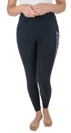 TuffRider Ladies Minerva 3 Season Printed Full Seat Tights -Apparel and Gear Shop 100600 27 2