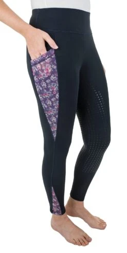 TuffRider Ladies Minerva 3 Season Printed Full Seat Tights -Apparel and Gear Shop 100600 27