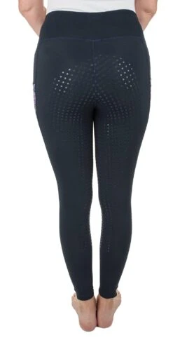 TuffRider Ladies Minerva 3 Season Printed Full Seat Tights -Apparel and Gear Shop 100600 27 3 2