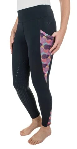 TuffRider Ladies Minerva 3 Season Printed Full Seat Tights -Apparel and Gear Shop 100600 63