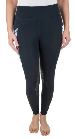 TuffRider Ladies Minerva 3 Season Printed Knee Patch Tights 13 TuffRider Ladies Minerva 3 Season Printed Knee Patch Tights -Apparel and Gear Shop 100602 22 2