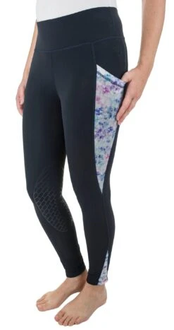 TuffRider Ladies Minerva 3 Season Printed Knee Patch Tights 12 TuffRider Ladies Minerva 3 Season Printed Knee Patch Tights -Apparel and Gear Shop 100602 22