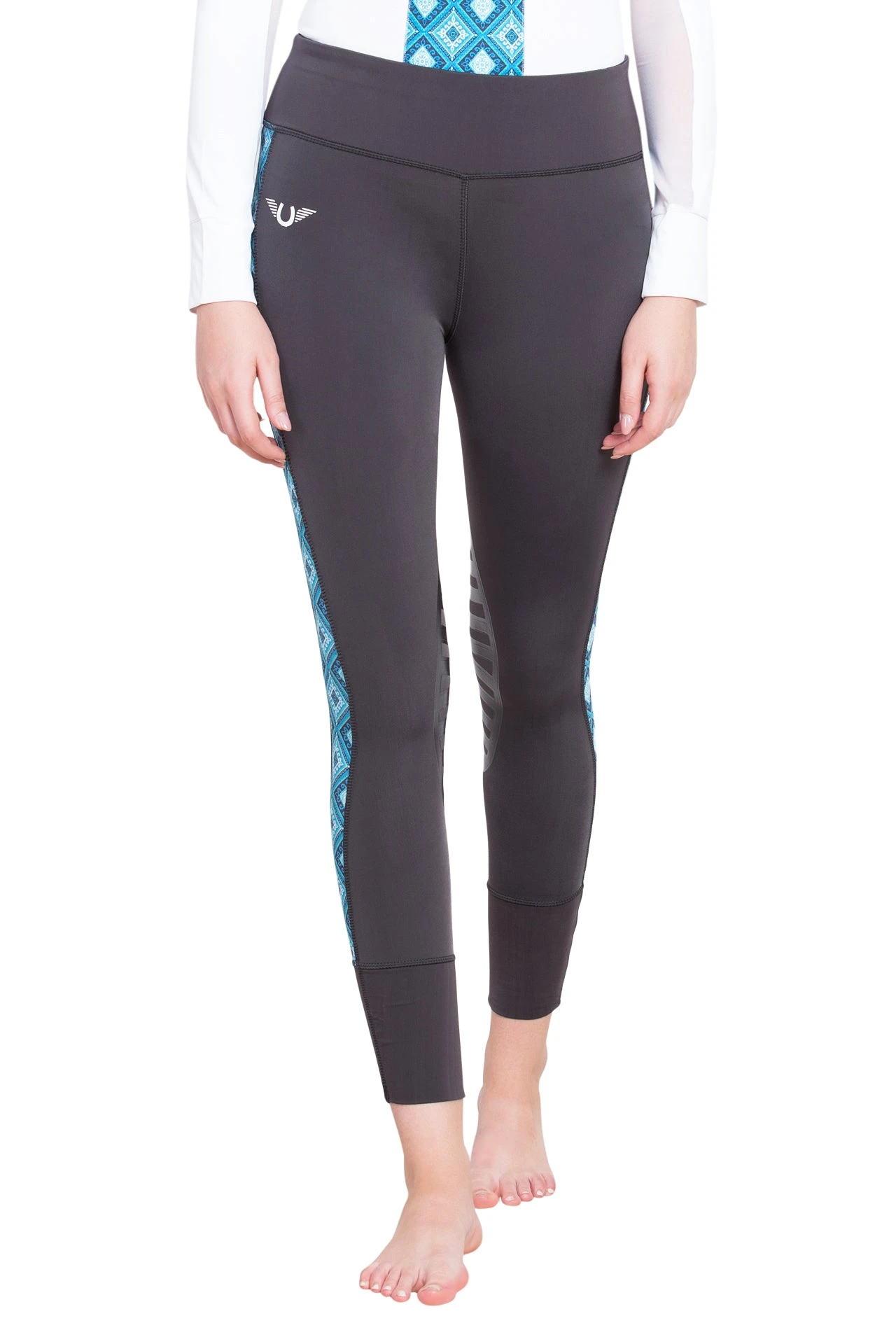 TuffRider Ladies Artemis EquiCool Riding Tights 2 TuffRider Ladies Artemis EquiCool Riding Tights - Image 2