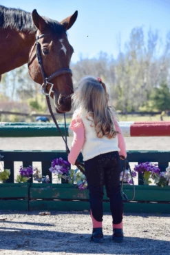 TuffRider Children's Macy Winter Breeches -Apparel and Gear Shop 100954 798 16 black lyf 18 main 1