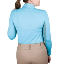The Tailored Sportsman Ladies ICEFIL Long Sleeve Sun Shirt 21 The Tailored Sportsman Ladies ICEFIL Long Sleeve Sun Shirt -Apparel and Gear Shop 106990 Aqua 20Marine 02