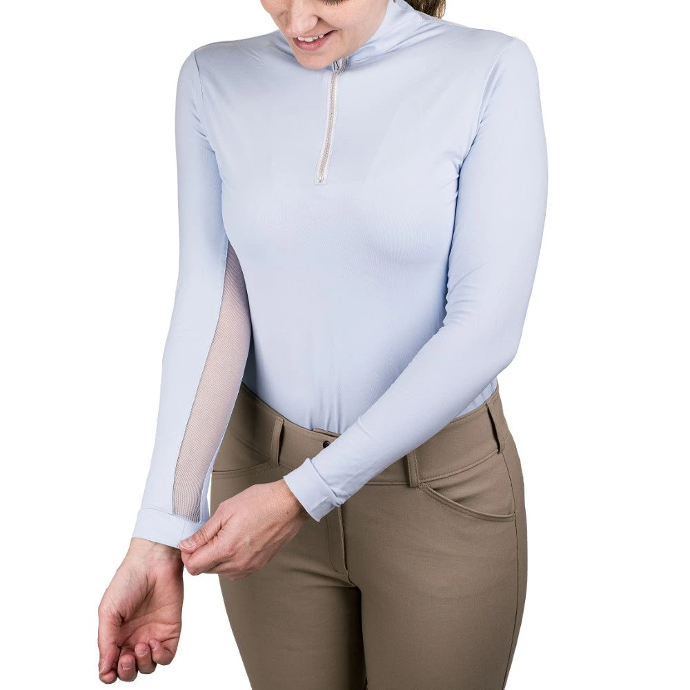 The Tailored Sportsman Ladies ICEFIL Long Sleeve Sun Shirt 1 The Tailored Sportsman Ladies ICEFIL Long Sleeve Sun Shirt
