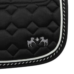 Equine Couture Luxe Saddle Pad With White Sherpa Fleece Lining -Apparel and Gear Shop 110052 16 STD B W 04