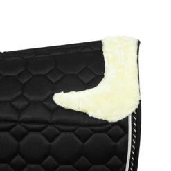 Equine Couture Luxe Saddle Pad With White Sherpa Fleece Lining -Apparel and Gear Shop 110052 16 STD B W 05