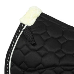 Equine Couture Luxe Saddle Pad With White Sherpa Fleece Lining -Apparel and Gear Shop 110052 16 STD B W 06
