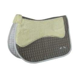 Equine Couture Regal Saddle Pad With White Sherpa Fleece And CoolMax Lining -Apparel and Gear Shop 110053 01STDInner