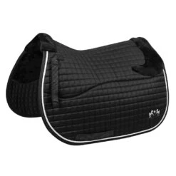 Equine Couture Regal Saddle Pad With White Sherpa Fleece And CoolMax Lining -Apparel and Gear Shop 110053 16 STD B B 01