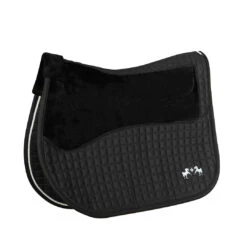 Equine Couture Regal Saddle Pad With White Sherpa Fleece And CoolMax Lining -Apparel and Gear Shop 110053 16 STDInner