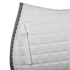 Equine Couture Coolmax Plush White Saddle Pad -Apparel and Gear Shop 110054 01 STD W B 03
