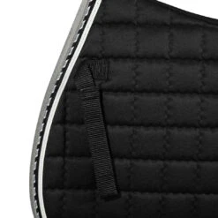 Equine Couture Coolmax Plush White Saddle Pad -Apparel and Gear Shop 110054 16 STD B W 03