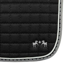Equine Couture Coolmax Plush White Saddle Pad -Apparel and Gear Shop 110054 16 STD B W 04