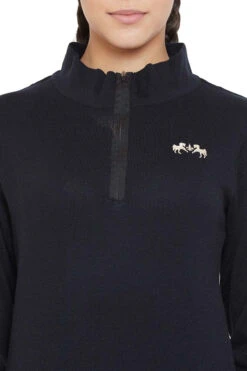 Equine Couture Fjord Sweater -Apparel and Gear Shop 110568 16 black gen model detail 6