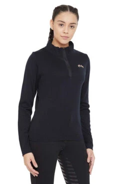 Equine Couture Fjord Sweater -Apparel and Gear Shop 110568 16 black gen model main front 4 db92feb6 b06b 44d0 83bf cc9e79142431