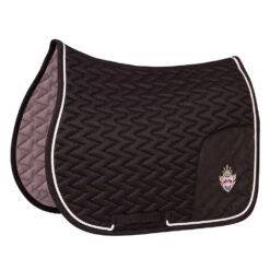 Equine Couture Wellington All Purpose Saddle Pad 20 Equine Couture Wellington All Purpose Saddle Pad -Apparel and Gear Shop 110802 16 black gen main front 1 57680c86 e5b3 46b1 b069 eaf3241f6e0a