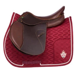 Equine Couture Wellington All Purpose Saddle Pad 16 Equine Couture Wellington All Purpose Saddle Pad -Apparel and Gear Shop 110802 343 wine gen angle 1