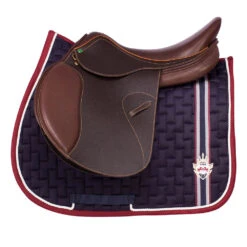 Equine Couture Ocala All Purpose Saddle Pad -Apparel and Gear Shop 110804 102 navy gen angle 1 50af189e 0cf2 4291 9031 24b0b2c65fae
