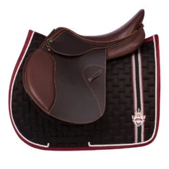 Equine Couture Ocala All Purpose Saddle Pad -Apparel and Gear Shop 110804 16 black gen angle 1