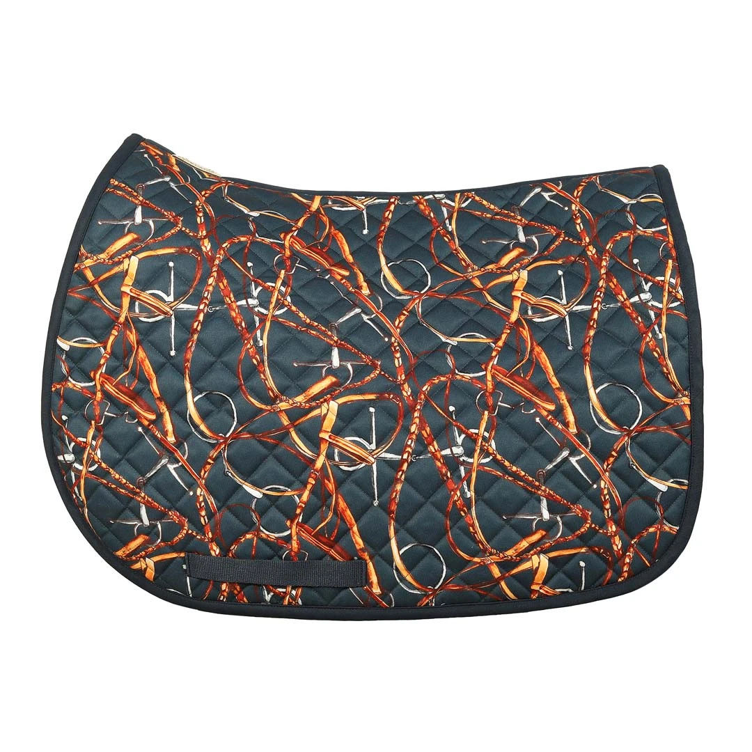 Equine Couture Snaffles Saddle Pad 2 Equine Couture Snaffles Saddle Pad - Image 2