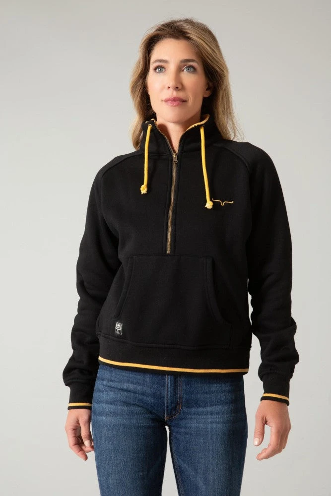 Kimes Ranch Ladies Malta Cropped Qtr Zip Fleece 1 Kimes Ranch Ladies Malta Cropped Qtr Zip Fleece