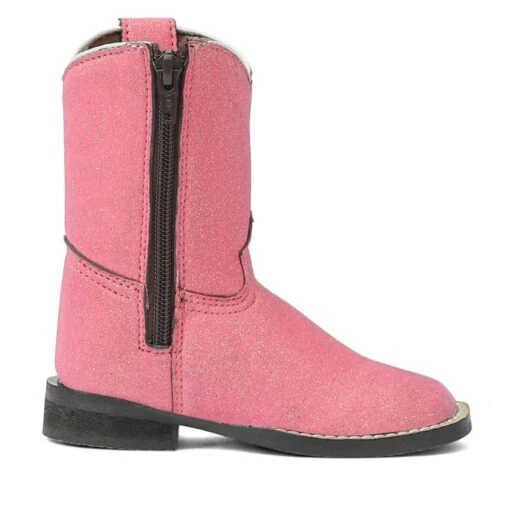 Tuffrider Toddler Pink Glitter Western Boot -Apparel and Gear Shop 30202 1