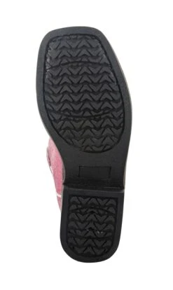 Tuffrider Children's Pink Glitter Western Boot -Apparel and Gear Shop 30202 bottom