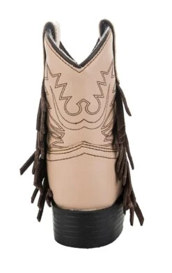 TuffRider Youth Tan Fringe Bootie -Apparel and Gear Shop 30206 rear view c447ca29 2cbc 4f66 b674 7b1636ec5ddc