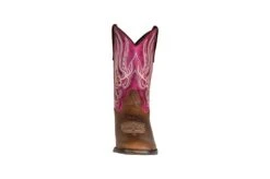 TuffRider Toddlers Arches Flame Embroidered Pink Shaft Square Toe Western Boots -Apparel and Gear Shop 30221 19 3 1 0ba5a094 8d63 4d5c ac62 e2ce5d6ef854