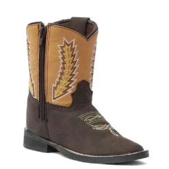 TuffRider Toddler Biscayne Square Toe Western Boot -Apparel and Gear Shop 30313 118 3