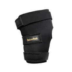 Back On Track Therapeutic Hock Boot W/ Hole- Black- Left