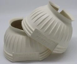 TuffRider Komplett Protkt Bell Boots Ribbed And Ringer With Hook And Loop Tape