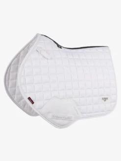 LeMieux Loire Classic Satin Close Contact Square Saddle Pad -Apparel and Gear Shop 38 5177 WH L