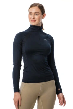 Horseware Ireland Aveen Half Zip Technical Long Sleeve Top -Apparel and Gear Shop 41 CKHERT B000 3