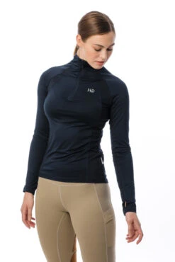 Horseware Ireland Aveen Half Zip Technical Long Sleeve Top -Apparel and Gear Shop 41 CKHERT B000 4
