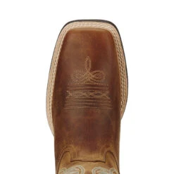 Ariat Round Up Wide Square Toe Western Boot 8 Ariat Round Up Wide Square Toe Western Boot -Apparel and Gear Shop 45 10018528 Power 20Brown 3