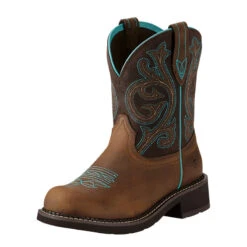 Ariat Women's Fatbaby Heritage Distrsd Western Boot