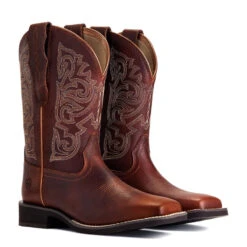 Ariat Women's Delilah Stretchfit Western Boot -Apparel and Gear Shop 45 10040284 Spiced 20Cider 6