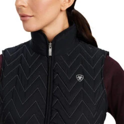 Ariat Women's Ashley Insulated Vest -Apparel and Gear Shop 45 10046713 Black 4