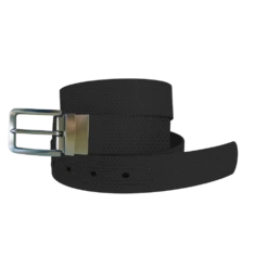 C4 Combs Black Elite Belt- Black W/ Brushed Titanium Buckle