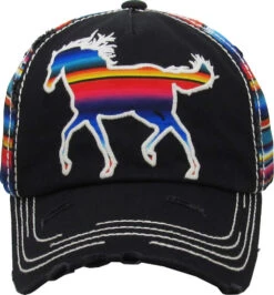 AWST Int'l Serape Horse Washed Vintage Cap