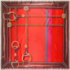 AWST Int'l Framed Snaffle Bits Scarf