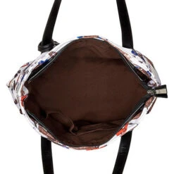 AWST Int'l "Lila" Jumper Pattern Tote Bag W/ Tassel -Apparel and Gear Shop 63 LP455 JU 2