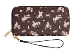 AWST Int'l "Lila" Rodeo Clutch Wallet